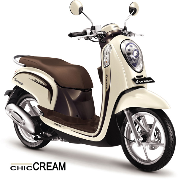 Honda Scoopy Fi Chic Cream Honda Scoopy Fi Fancy Black Honda Scoopy Fi .