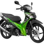 Honda Supra X 125 Helm-In PGM-FI Hijau