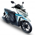 Honda Vario Techno 125 STD White Blue Honda Vario Techno 125 STD White Blue
