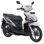 Honda Spacy Helm In PGM-FI Imperial White