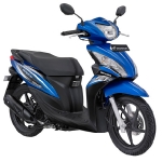 Honda Spacy Helm In PGM-FI Royal Blue
