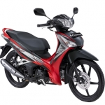 Honda Supra X 125 Helm In PGM-FI Superior Red