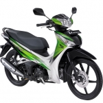 Honda Supra X 125 Helm in Legacy Green