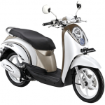 Honda Scoopy Classic White model honda scoopy