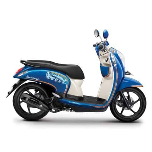 Honda scoopy urban blue #7