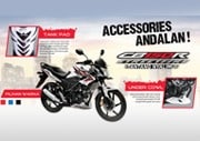 Aksesoris Resmi Honda CB150R StreetFire