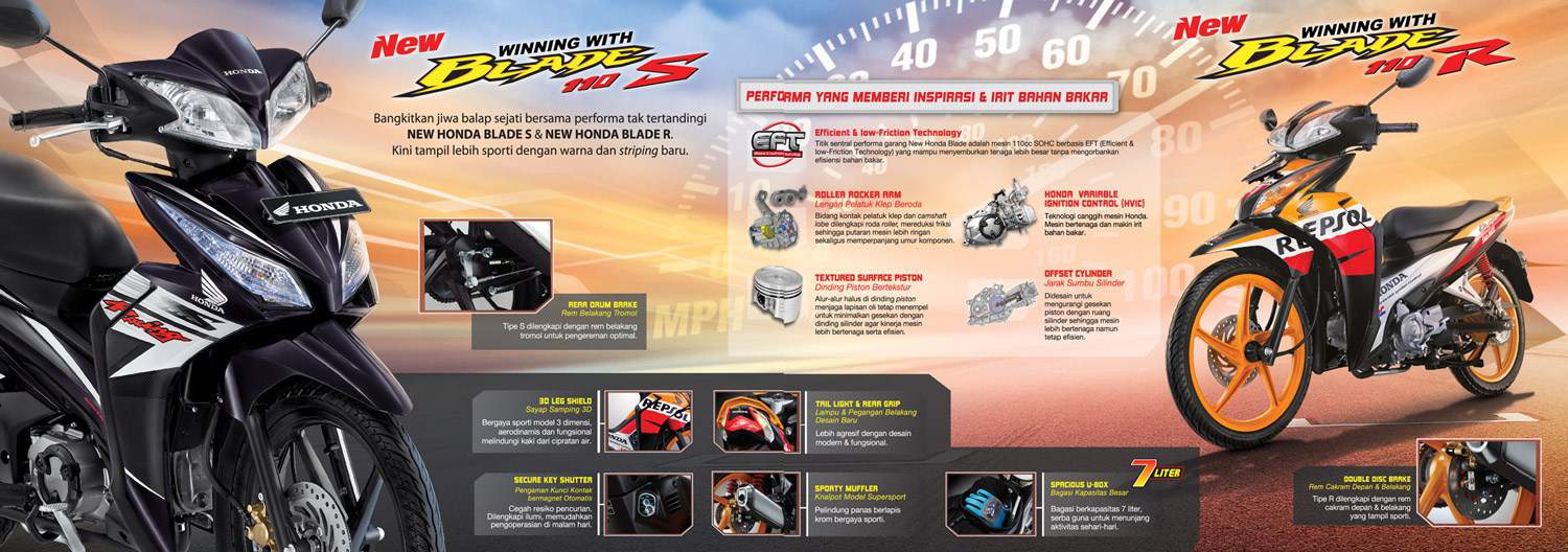 Honda blade brosur #5