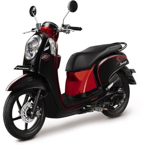 Honda scoopy urban blue #4