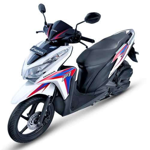 honda vario techno 125 std white red honda vario techno