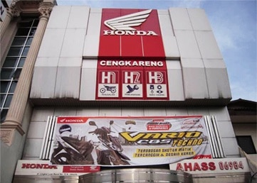 Showroom motor honda jakarta utara