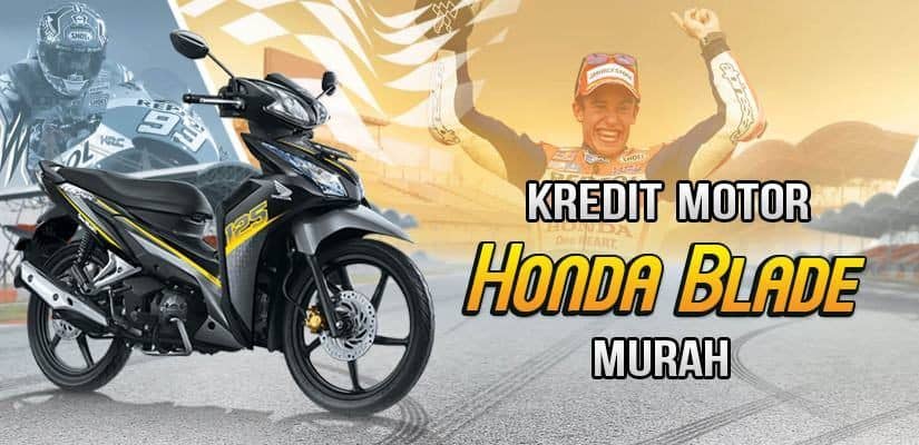 Kredit Motor Honda Blade DP Murah