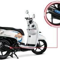 Cover Muffler Honda Scoopy eSP