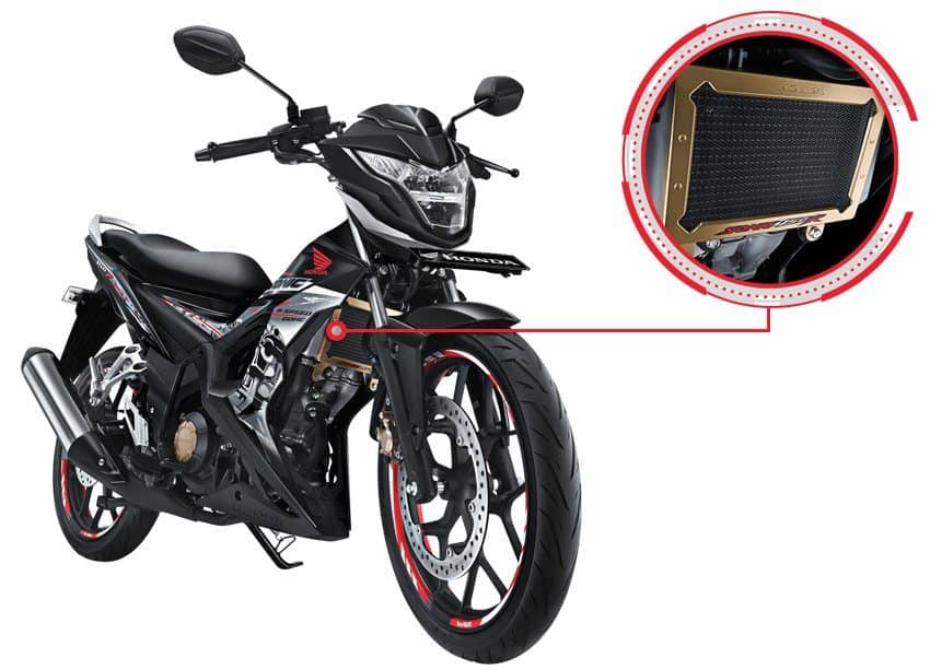 Radiator Cover Honda Sonic 150R