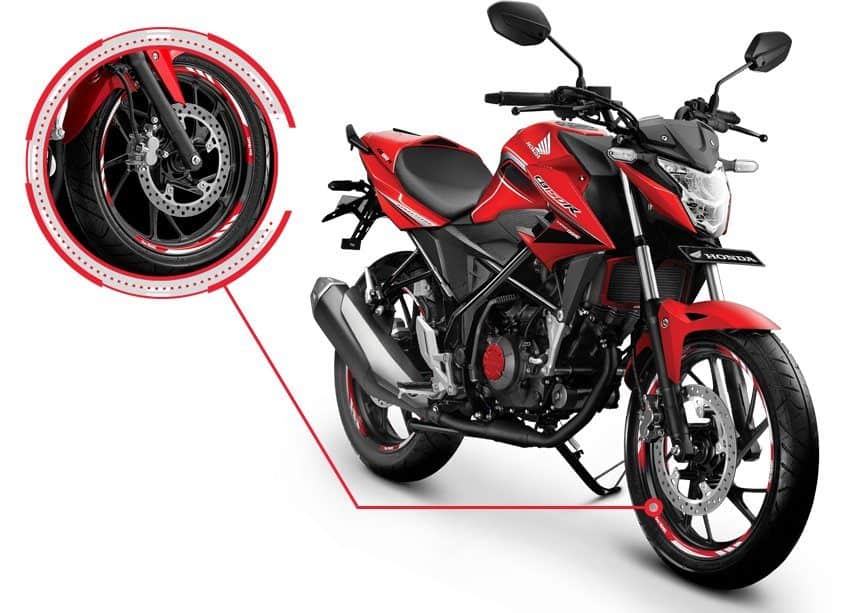 Wheel Rim Sticker CB150R StreetFire