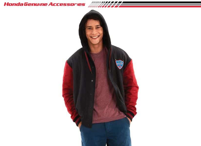 Beat Suede Hoodie - Merchendise Resmi Jaket Honda