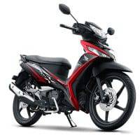 New Honda Supra X 125 FI Energetic Black