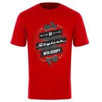 Scoopy Go T-Shirt Red