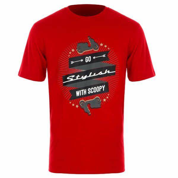 Scoopy Go T-Shirt Red