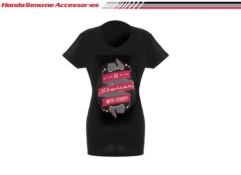 Scoopy Go T-Shirt Blk Women