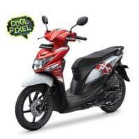 New Honda BeAT POP Putih Merah