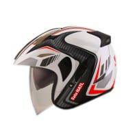 Helm Pro M2 DV White (M)