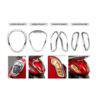Paket Aksesoris Garnis Lampu Honda Scoopy eSP Chrome