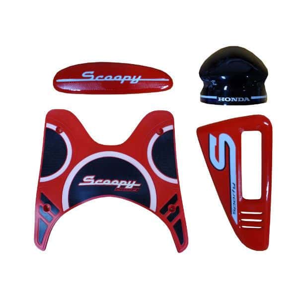 Paket Aksesoris Resmi Honda Scoopy eSP Red 08000K16RRED Paket Aksesoris Resmi Honda Scoopy eSP Red 08000K16RRED