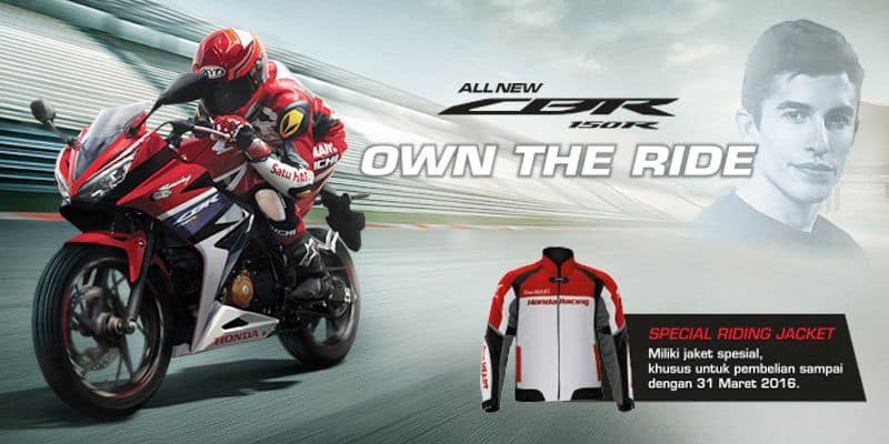 Promo All New CBR 150R Special Riding Jacket