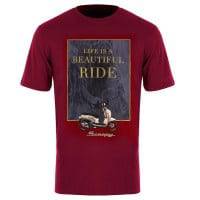 Scoopy LBR T-Shirt Maroon