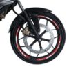 Wheel Rim Sticker (Stiker Velg) - Merah Motor - Honda Sport Velg 17"