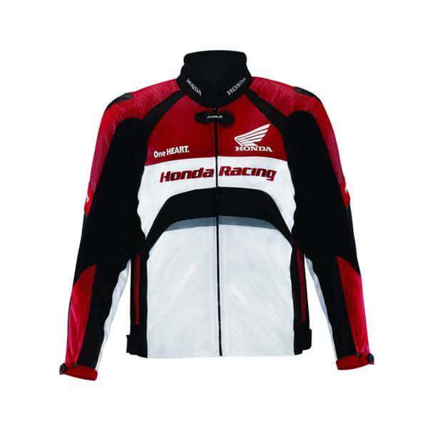 HRR On Road Leather Jacket Honda Racing Red (L)