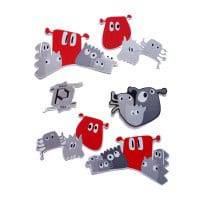 Sticker BeAT POP Pixel - Red