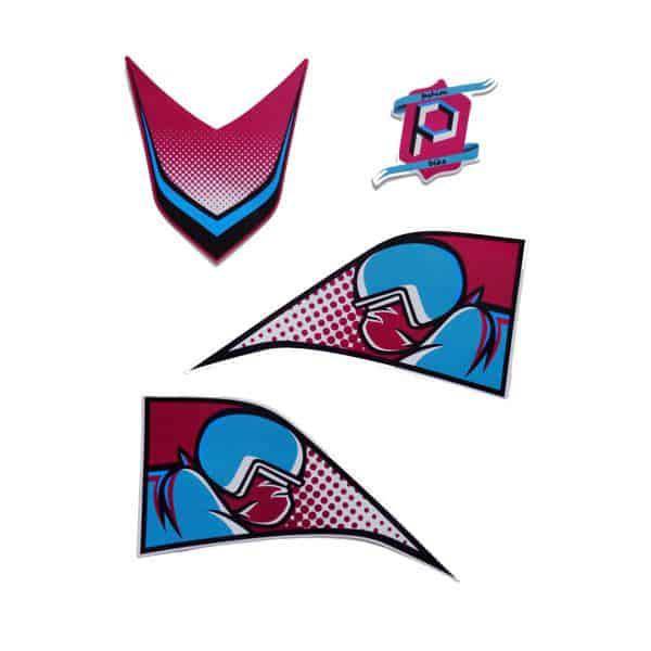 Sticker BeAT POP Art - Magenta