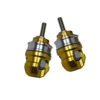 Bikers Handle Bar Caps (Jalu Stang) - Gold