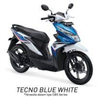 Honda BeAT eSP CBS Techno Blue White