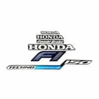 Sticker Body Kanan Kiri Hitam - Vario 150 eSP