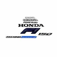 Sticker Body Kanan Kiri Putih - Vario 150 eSP