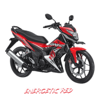 Sonic 150R Energetic Red