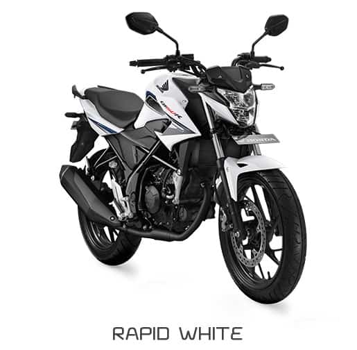 honda cb150r streetfire k15g rapid white 1