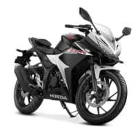 Honda CBR 150R Slick Black White