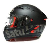 Helm KYT Satu Hati Black Matte Edition (L)