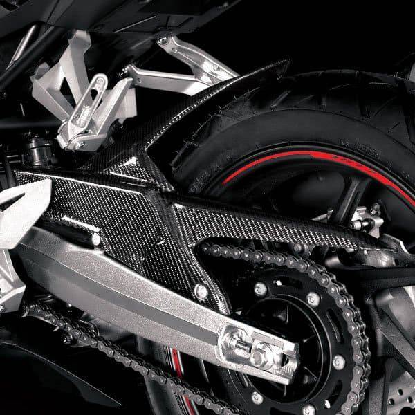 Hugger Carbon ( Tutup Rantai ) New Honda CBR 250RR