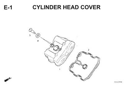 E1 Cylinder Head Cover