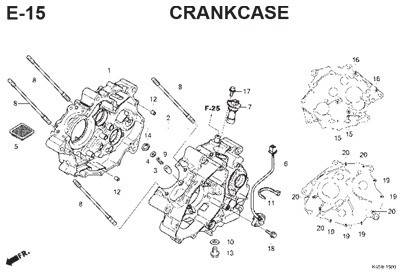 e15 crankcase