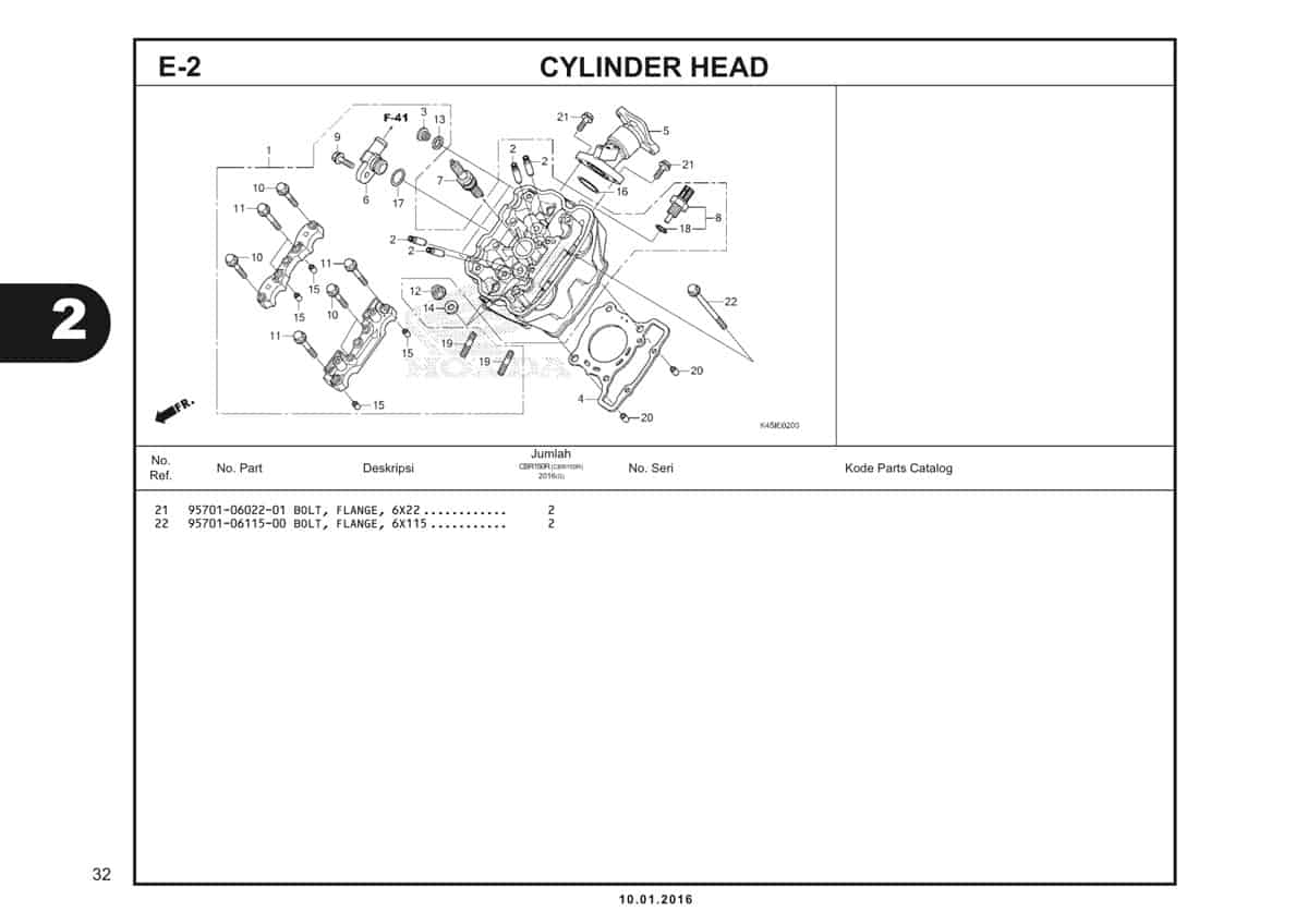 e2 cylinder head - 2