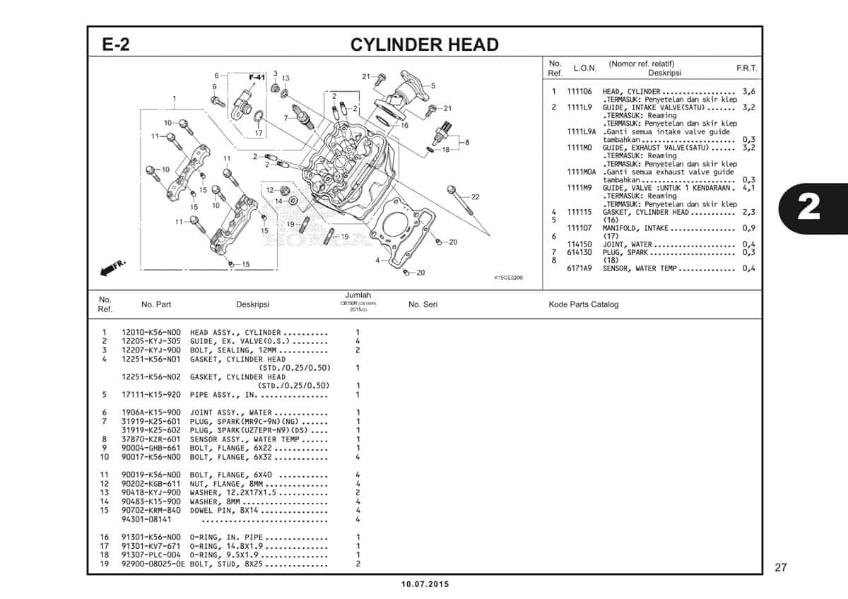 E2 Cylinder Head 1