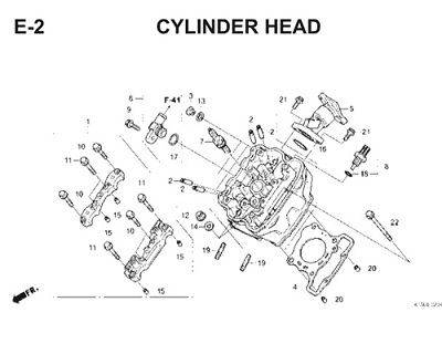 E2 Cylinder Head