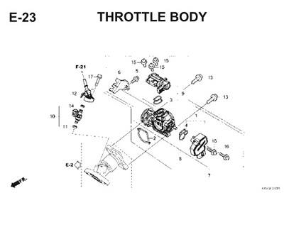 E23 Throttle Body