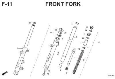 f11 front fork