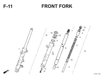 F11 Front Fork